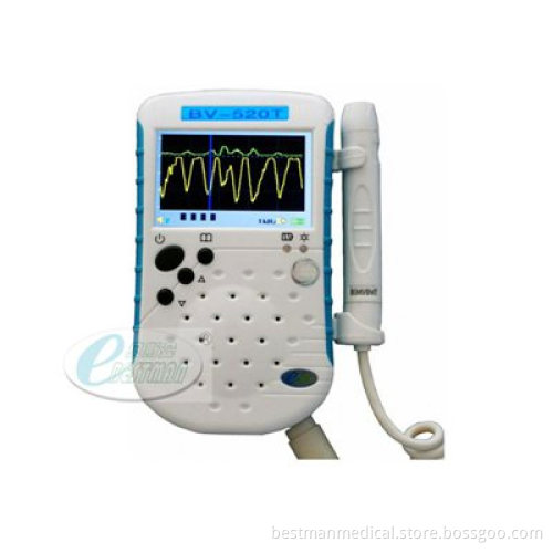 Vascular Doppler Blood Flow Detector LCD display BF-520T